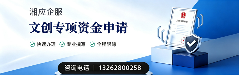 西安文创专项资金申报服务