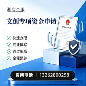 西安文创专项资金申报服务