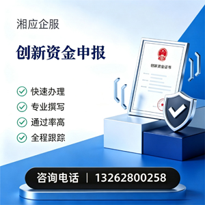 西安创新资金申报服务