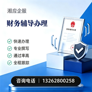 西安财务辅导申请服务