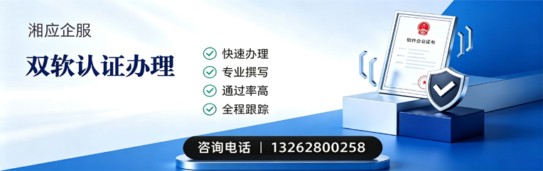 西安双软认证申报服务